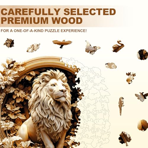 Wooden Puzzles Adults (455 Count)