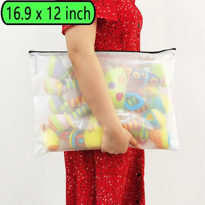 10 Pcs Zipper File Bags