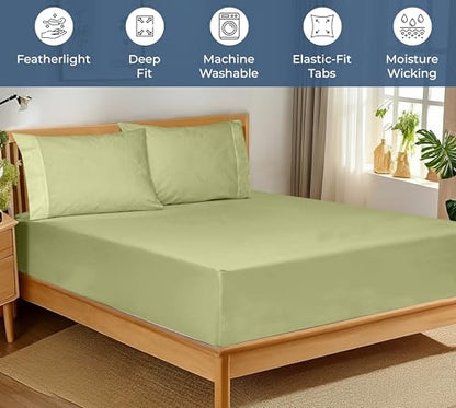 100% Organic Cotton Fitted Sheet