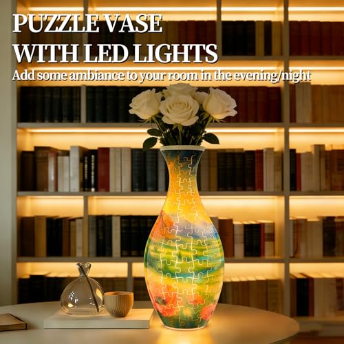 3D Puzzles Vase for Adults (160 Count)