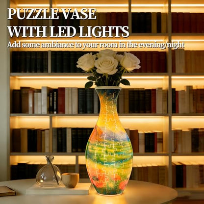 3D Puzzles Vase for Adults (160 Count)