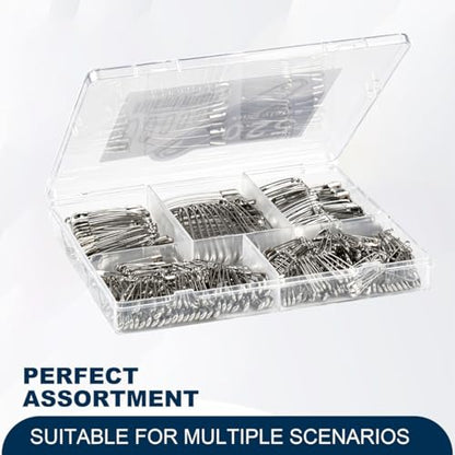 520 Pack Safety Pins (520 Count)
