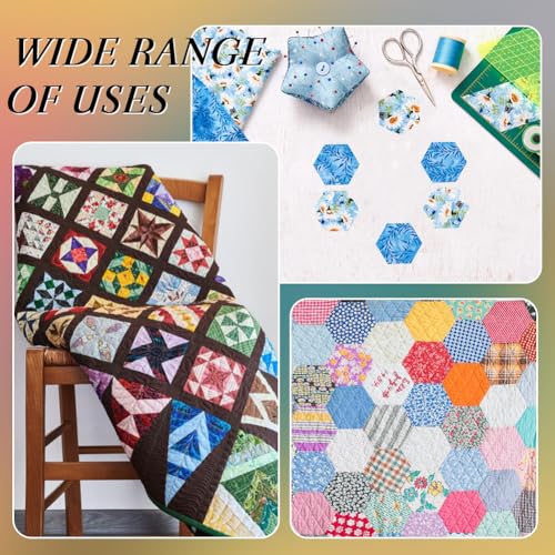 16 Pcs Hexagon Quilting Template (16 Count)