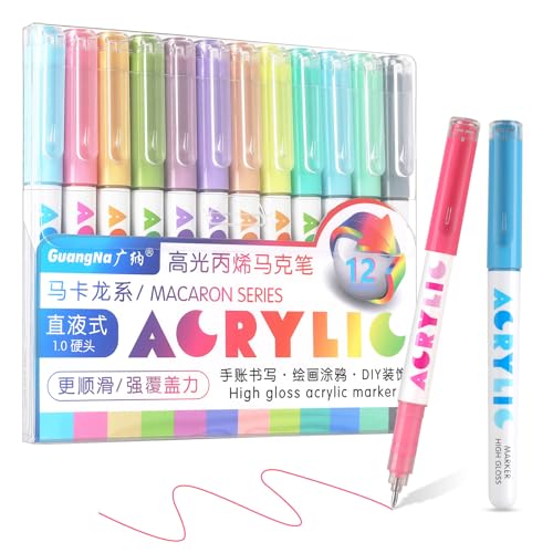Acrylic Gel Pens (12 Count)