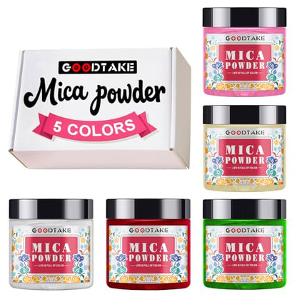 5 Colors Mica Powder for Resin