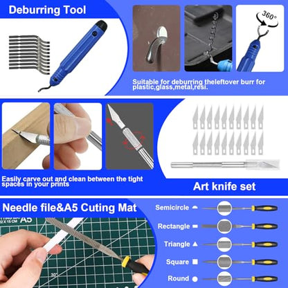 135PCS 3D Printer Tools Kit