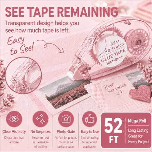 Glue Tape Roller (4 Count)