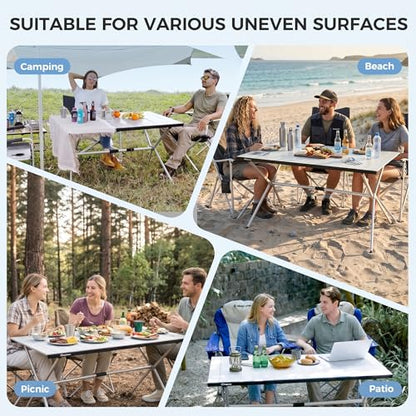 57.4" Oversized Folding Camping Table
