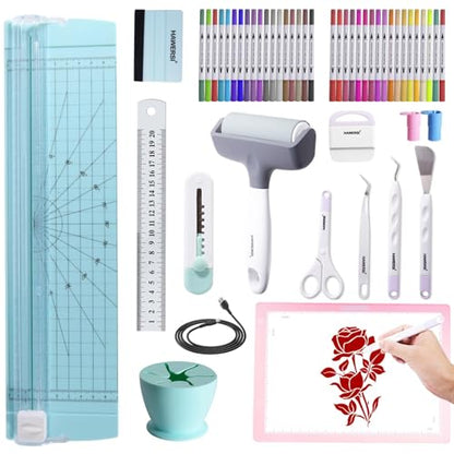 Essential Craft Tools Set for Cutting Machine (58 Count)