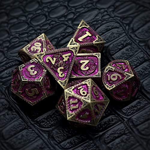 Metal DND Dice Set
