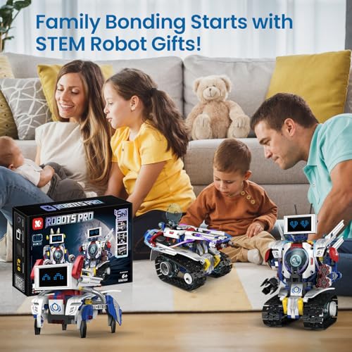 STEM Robot Building Kit for Kids Ages 6