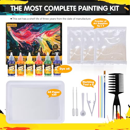 Water Marbling Paint for Kids