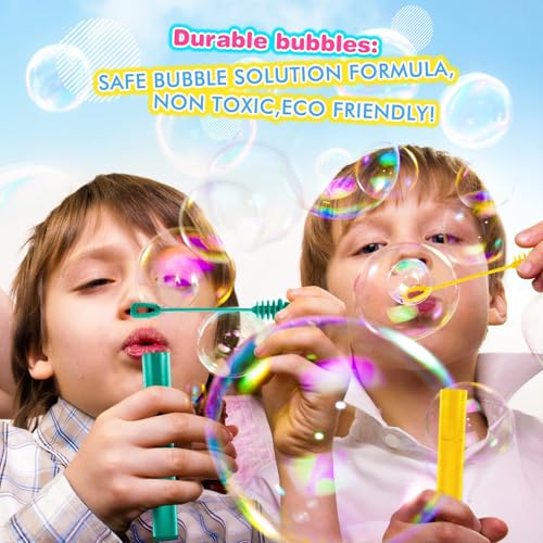 500 PCS Mini Bubble Wands (16 Ounce)