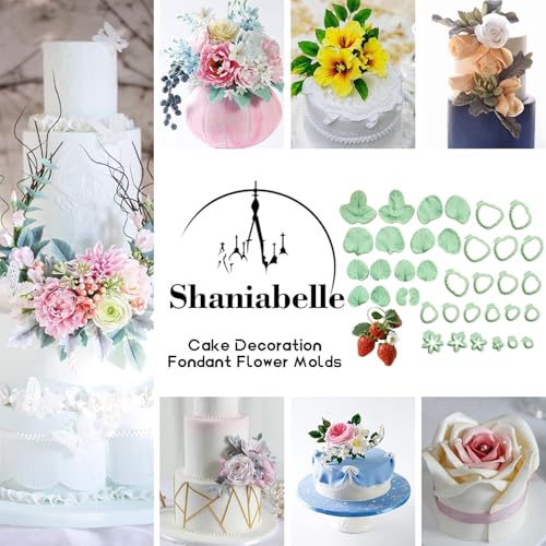 Professional Flower Fondant Mold Set