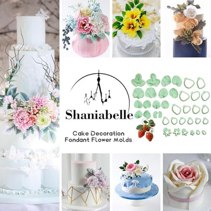 Professional Flower Fondant Mold Set