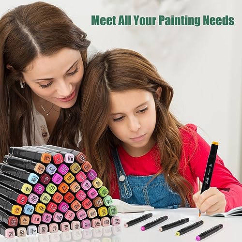 Art Marker Sets 100 Colors (100 Count)