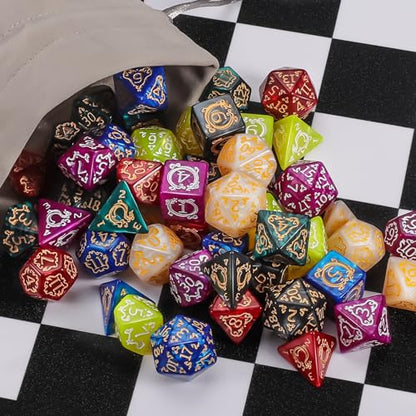 Polyhedral Dice Set (49 Count)