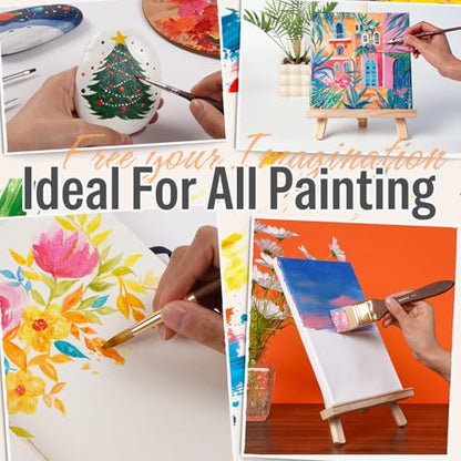 36pcs Paint Brush Set for Acrylic Painting (36 Count)