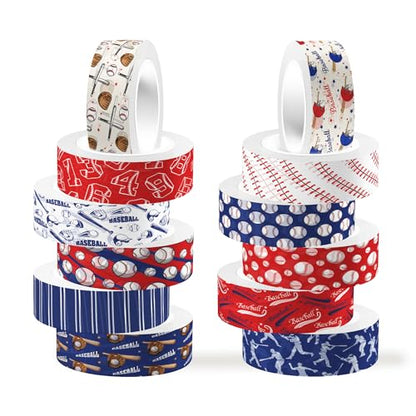 12 Rolls Sports Washi Tape (12 Count)