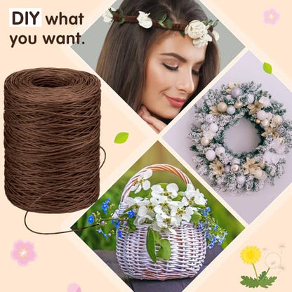 1345 Feet Floral Vine Bind Wire Rustic Craft Wire