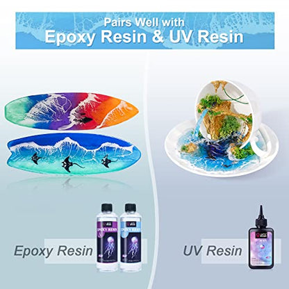 Ocean White Epoxy Resin Pigment 167g (5.89 Ounce)