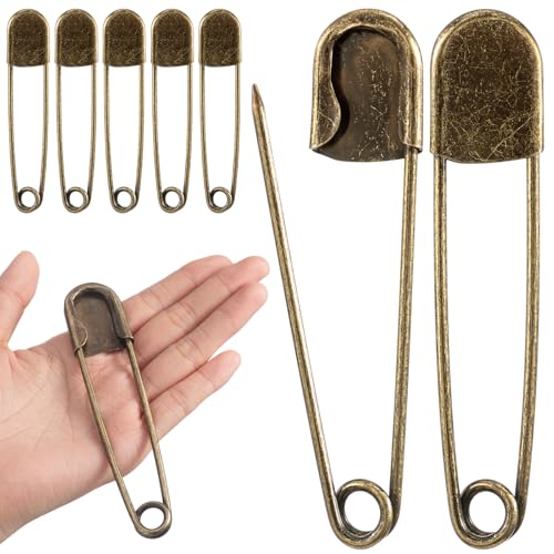 5 Pcs 5 Inch Large Safety Pins (5 Count)