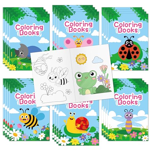 Spring Insects Coloring Books (24 Count)