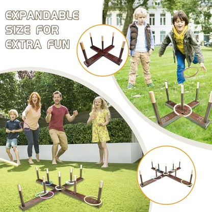 33" Giant Ring Toss Game for Yard (30 Count)