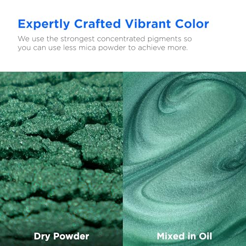 Mica Powder Color Pigment Jar (3.5274 Ounce)
