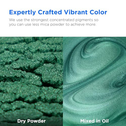 Mica Powder Color Pigment Jar (3.5274 Ounce)