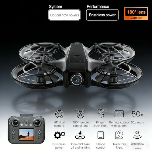 RC Drone with Screen Display Remote Control