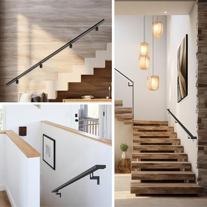Modern Aluminum Handrail Complete DIY Kit
