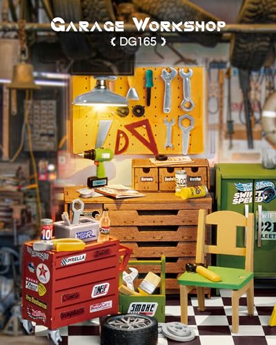 Workshop DIY Miniature Dollhouse Kit Creative Gift for Adults