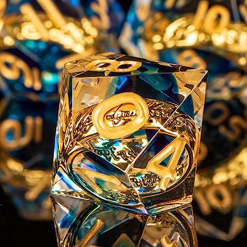 Magic Lord Rings DND Dice Set with Box