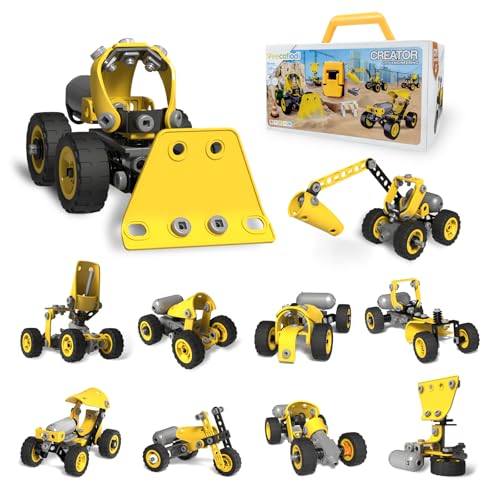 10 in 1 STEM Building Toys for Kids Ages 4 (112 Count)