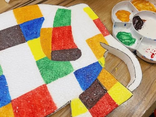 17x11x2in Craft Foam Blocks 3 Pack Styrofoam Sheets for Art Project