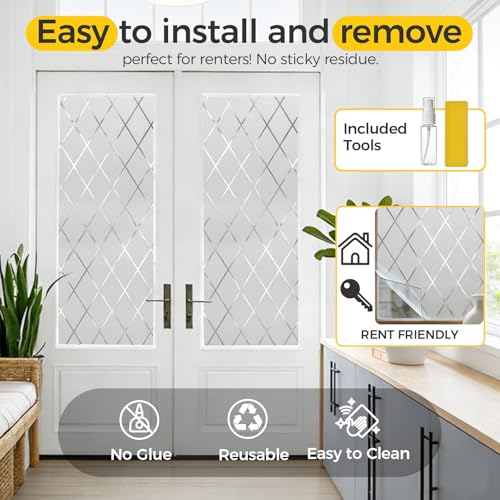 Window Privacy Film Decorative Non