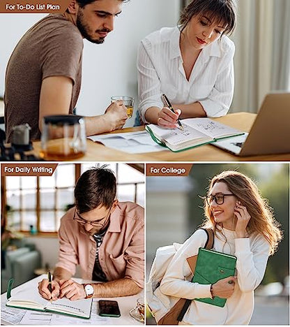 Lined Notebook with Pen