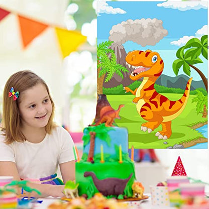 Pin The Tail Dinosaur Party Game Birthday Party Supplies Pin Game
