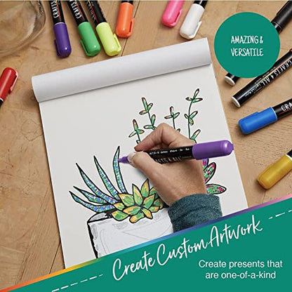 Liquid Chalk Markers for Blackboard Signs (13 Count)