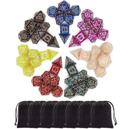 Polyhedral Dice Set (49 Count)