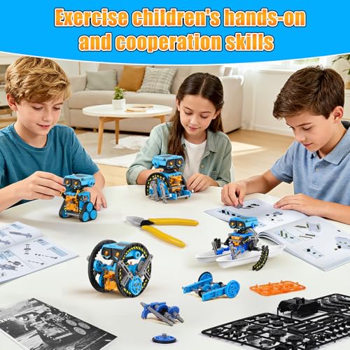 12 in 1 STEM Solar Power Robots Toys for Boys Age 8