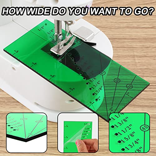 Adjustable Magnetic Seam Guide Ruler (4 Count)