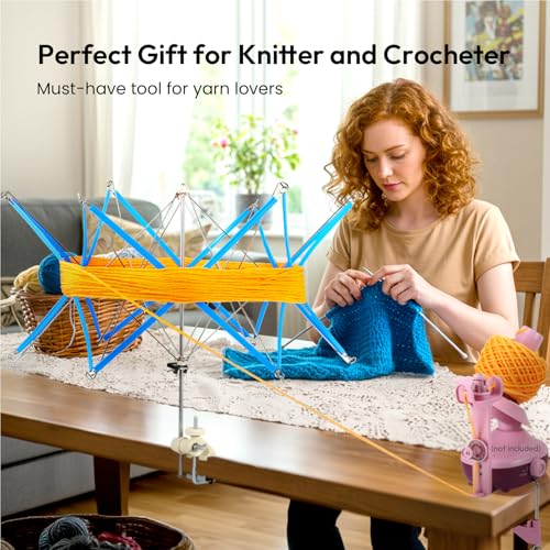 Yarn Swift Stable Umbrella Holder for Skeins