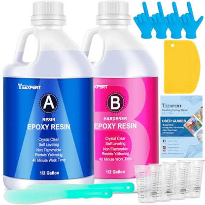 Epoxy Resin Crystal Clear (128 Fl Oz)