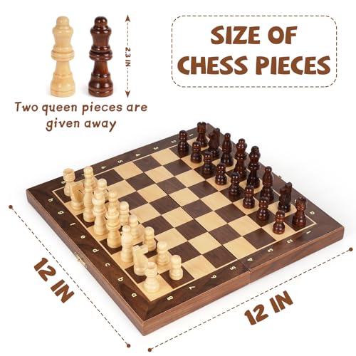 Magnetic Travel Chess Set 12