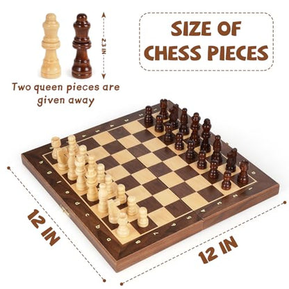 Magnetic Travel Chess Set 12