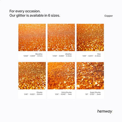 Resin Glitter Copper 100g Ultrafine Polyurethane & Epoxy Glitter (3.5 Ounce)