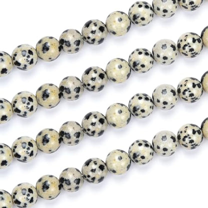 35pcs Adabele Natural Dalmatian Jasper Gemstone 10mm Round Beads