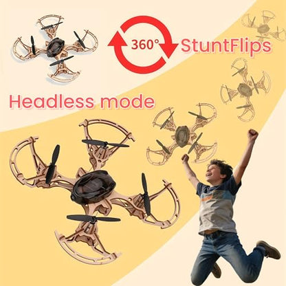 DIY Mini Wooden RC Drone Kits